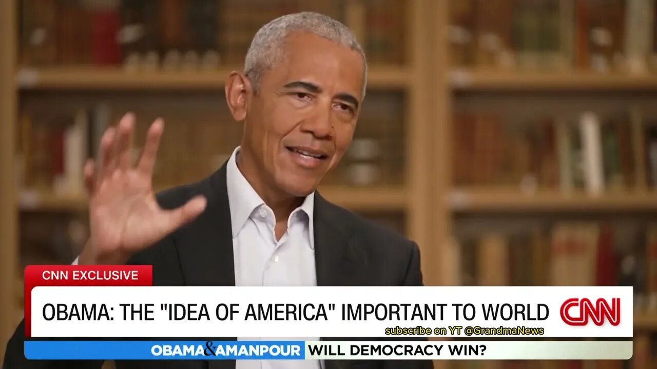 Barack Obama & Christiane Amanpour Interview: Will Democracy Win? CNN 2023 FULL INTERVIEW