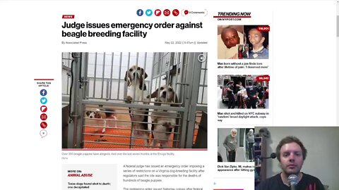 Federal Judge issues emergency order against beagle breeding facility