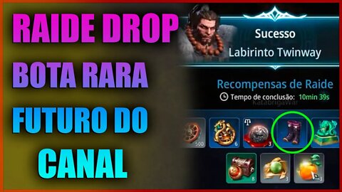 MIR4 Fomos RAIDE Dropamos BOTA SET AZUL