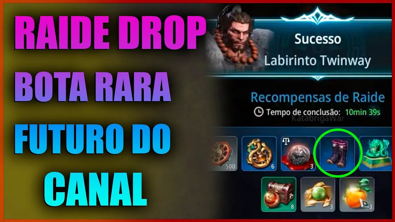 MIR4 Fomos RAIDE Dropamos BOTA SET AZUL