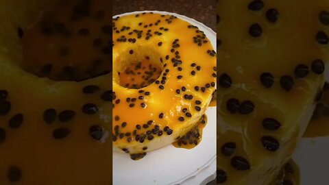 PUDIM DE MARACUJÁ SUPER FÁCIL 🧡😋 | Receitas #Shorts