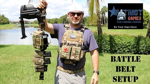 Battle Belt Setup for Competition - The Patriot Games (Episode 08)