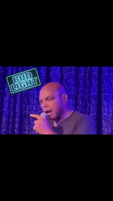 Charles Barkley orders his audience to drink Bud Light