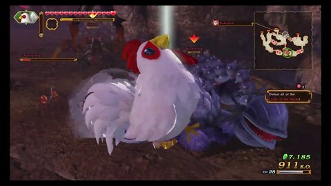 Hyrule Warriors DE - Challenge Mode: Cucco's Fury - Giant Battle Level 1 (A Rank)