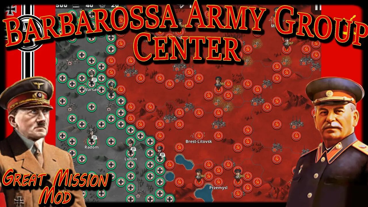 Army Group Center Operation Barbarossa! Great Mission Mod