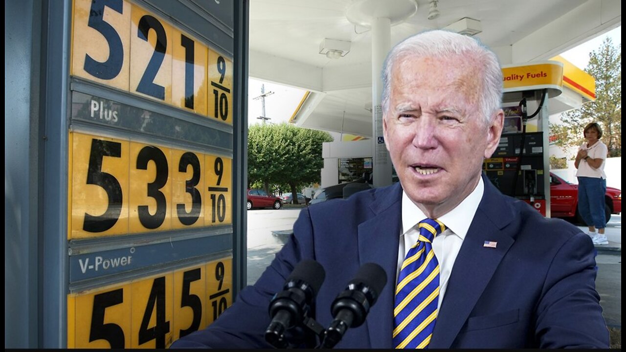 Biden Wants a Gas Tax Holiday.. It Would Only Save 18 Cents 6-21-22