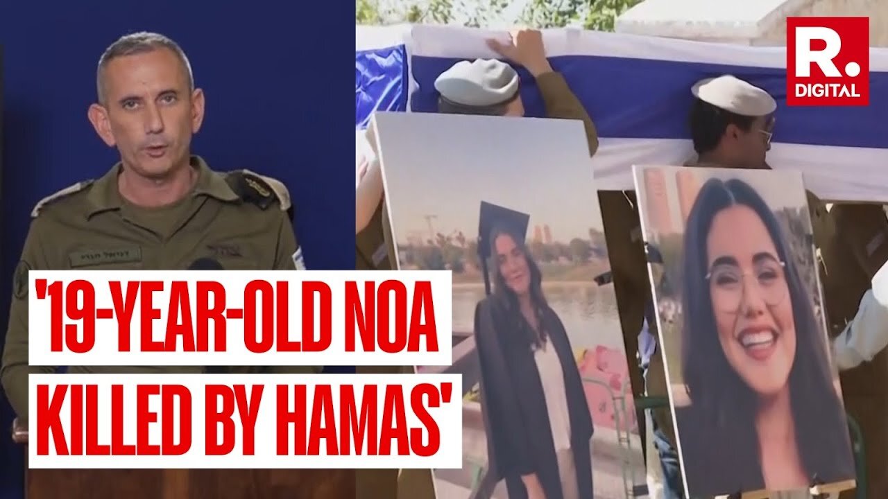 Israel -Hamas war 19 years- old Noa Marciano Killed by Hamas Terrorists At Shifa Hospital Clamis IDF