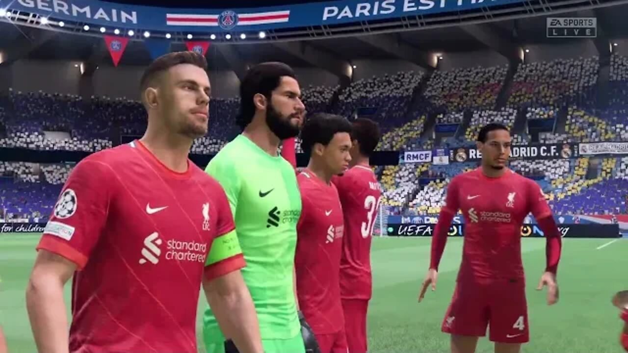 UCL FINAL 2022 LIVERPOOL VS Real Madrid