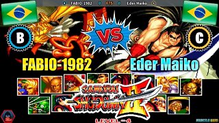 Samurai Shodown II (FABIO-1982 Vs. Eder Maiko) [Brazil Vs. Brazil]