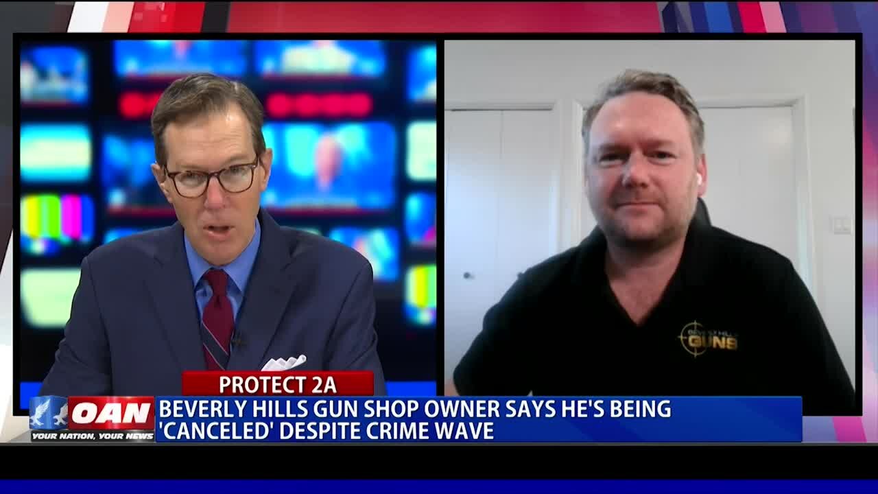 Beverly Hills Gun Shop Owner Says He's Being 'Canceled' Despite Crime Wave