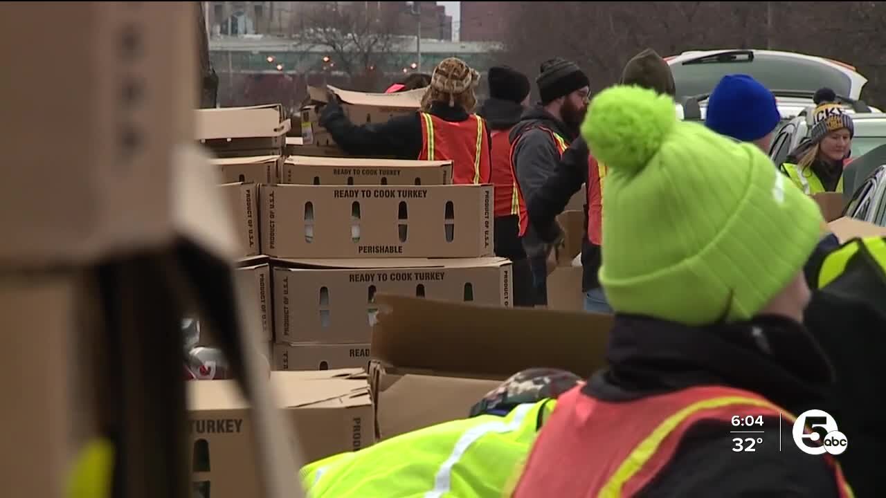 Greater Cleveland Food Bank's distributions seeing record demand