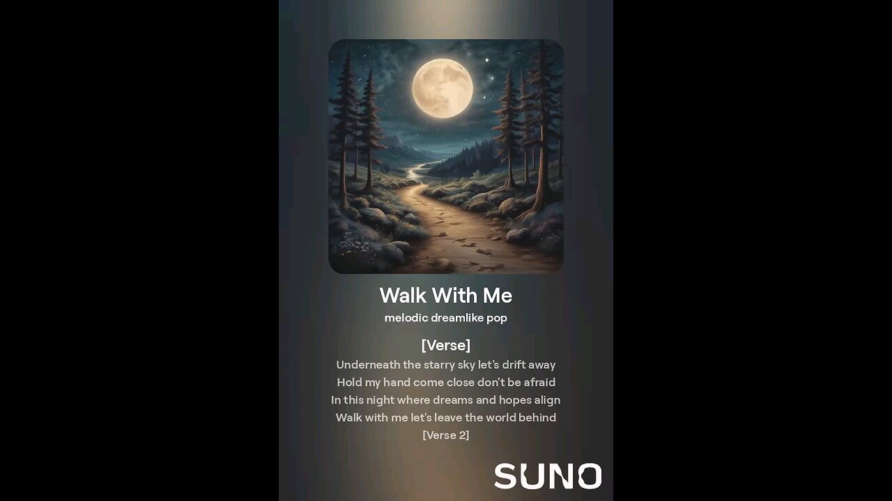 Walk With Me song 2024