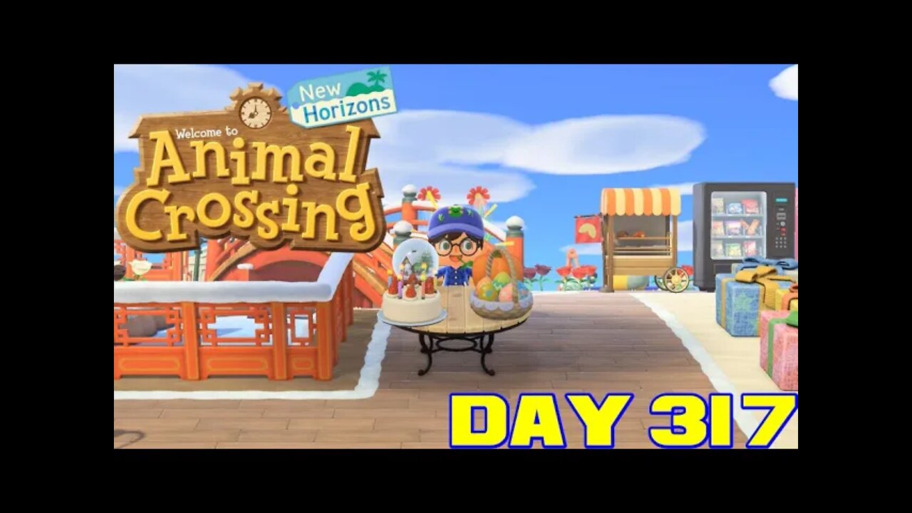 Animal Crossing: New Horizons Day 317 - Nintendo Switch Gameplay 😎Benjamillion