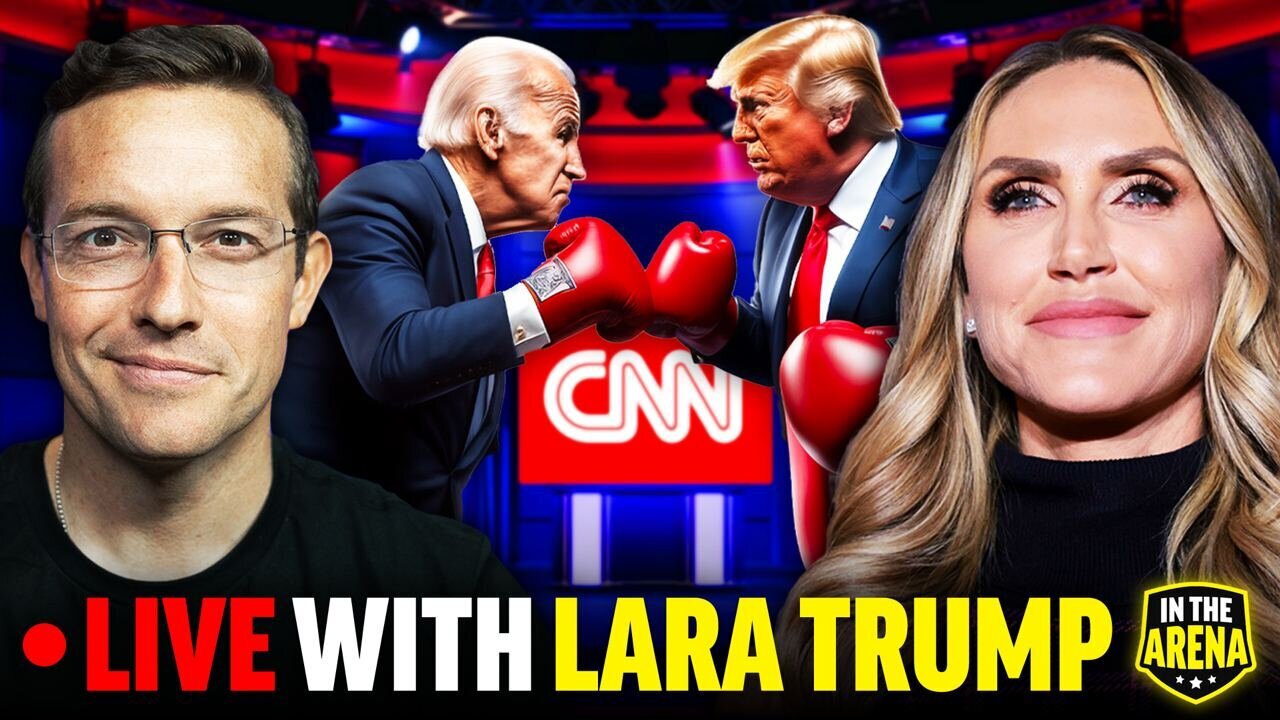 🚨Lara Trump LIVE Right NOW Revealing Trump’s CNN Debate Plan, RIPPING Juiced-Up Joe: ‘We Will Win’