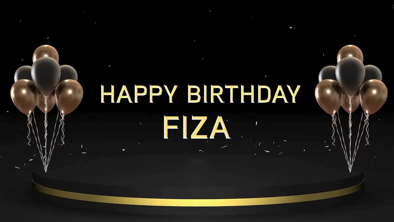 Wish you a very Happy Birthday Fiza