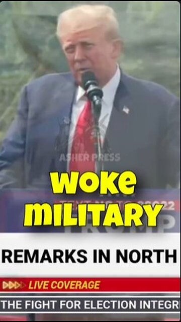Trump: “If you want to have a s*x change or social justice seminar in the Military..."