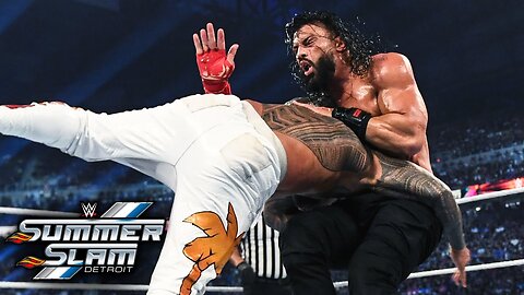 Reigns vs. Uso - Tribal Combat for Undisputed WWE Universal Championship_ SummerSlam 2023 Highlights