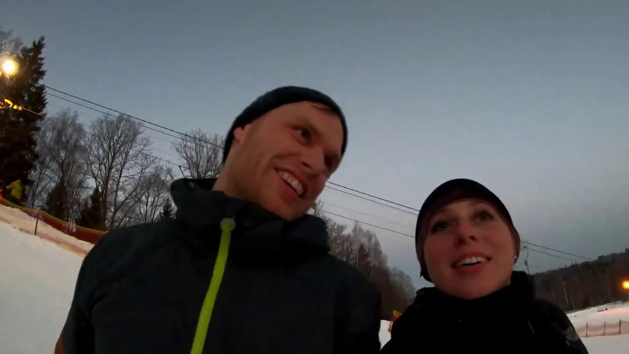 Snowboarding in Latvia "Reina trase"