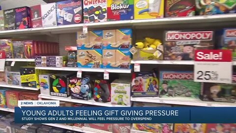 Young adults feeling gift giving pressure