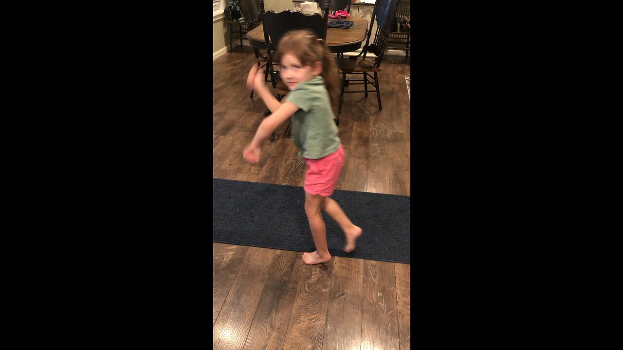 Laura dancing