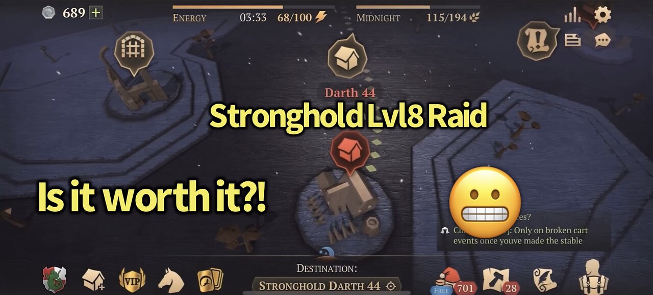 Grim soul Survival: Raiding Stronghold Level 8 Darth 44