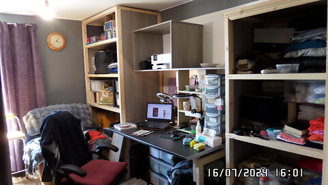 4892 - 🛠 dziesiąty dzień - wtorek - zrobiłam nadbudowę na biurko 🛠 😎 - 16.07.2024 rok