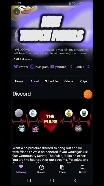 I updated my #twitch panels