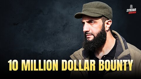 🔴 Donald Trump Confirms $10M Bounty on Jolani Still Active | Syriana Analysis