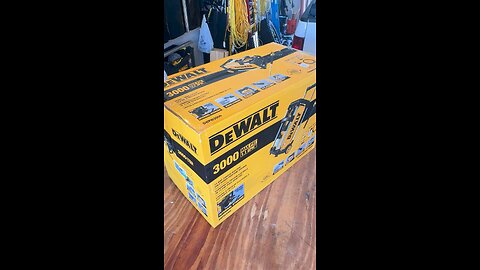 Dewalt pressure washer.