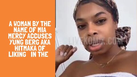 A Woman by the name of Mia Mercy accuses Yung Berg aka Hitmaka of liking 🥒 in the 🍑