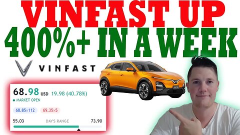 VinFast up 400%+ in ONE WEEK │ VinFast Investor Warning ⚠️ Vinfast Investors Must Watch