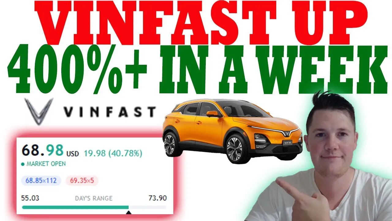 VinFast up 400%+ in ONE WEEK │ VinFast Investor Warning ⚠️ Vinfast Investors Must Watch