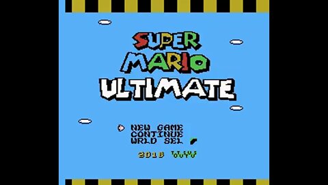 Trying out a ROM hack on Project Nested (1.4.2) w/SNES9X - Super Mario Ultimate