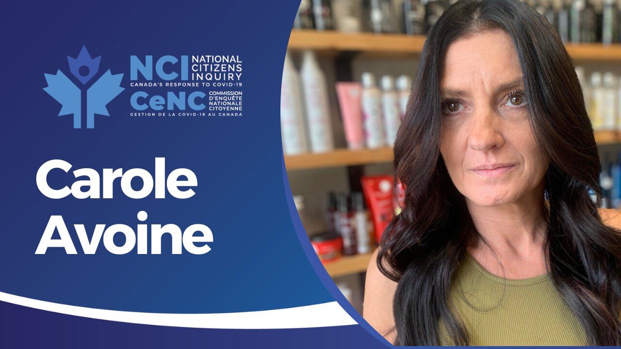 Carole Avoine Shares Her Vaccine Injury Story | Quebec City Day Two | NCI