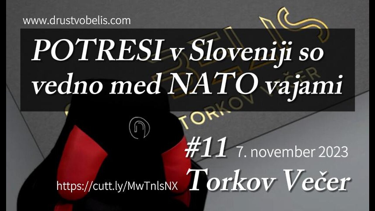 #11 Torkov Večer - POTRESI v Sloveniji so vedno med NATO vajami - Gost Stoyan Svet