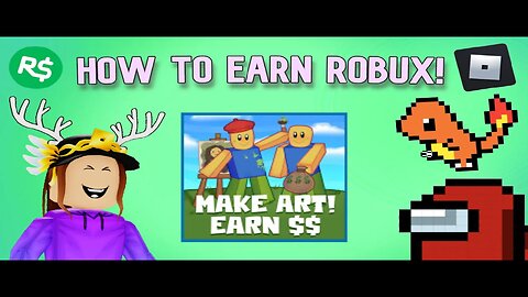 How to Create Art on Starving Artists and make ROBUX! (ROBLOX)