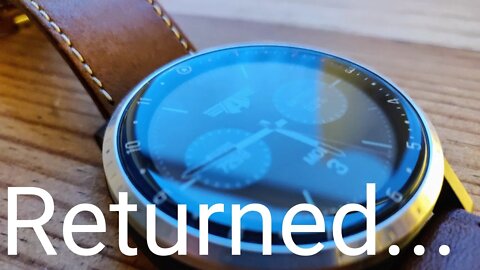 First Avenger: Returned, Reviewed, and Reboxed... (Garmin smartwatch)