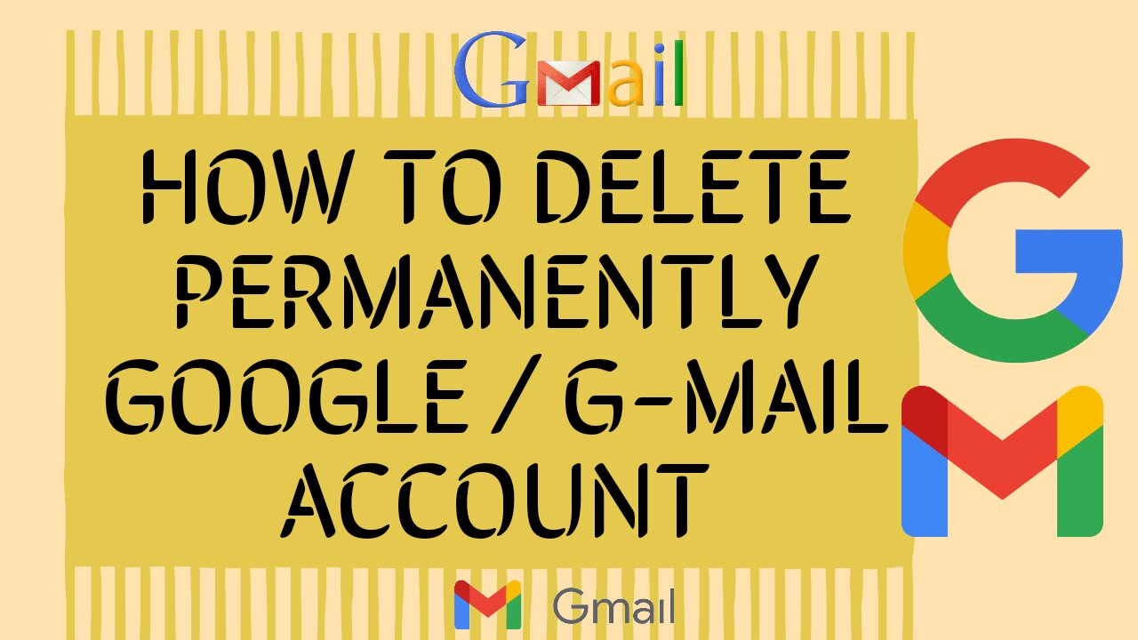 How to delete permanent Gmail account 2023