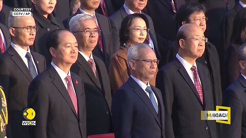 Macau Holds Flag-Raising Ceremony to Mark 25th Anniversary | World News | WION