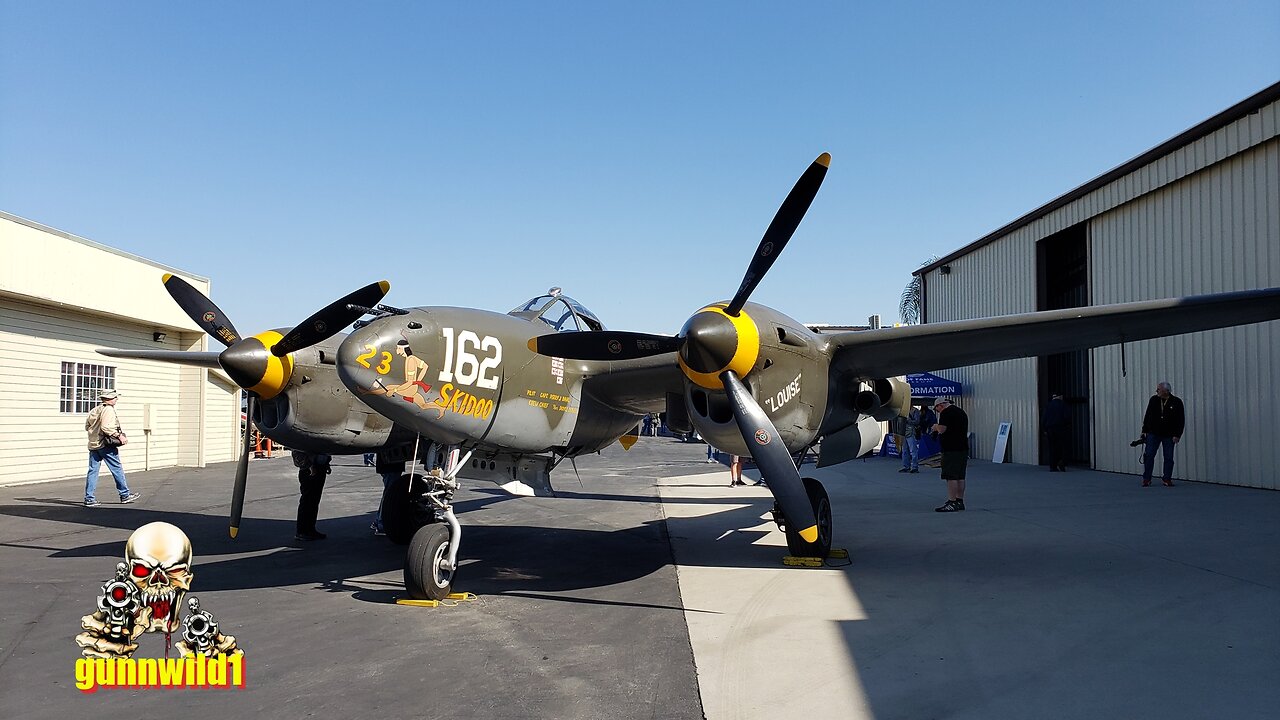 Lockheed P-38J Lightning 23 Skidoo