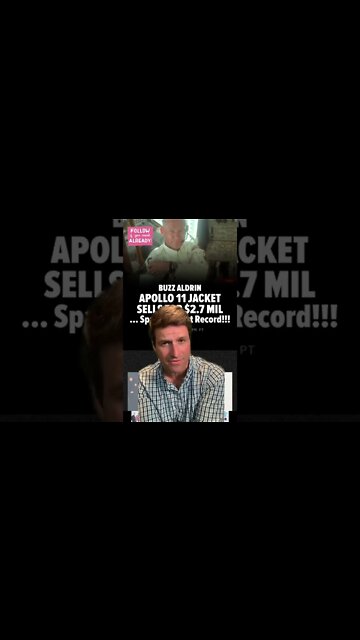 Buzz Aldrin’s Apollo 11 Space Jacket Auctioned off for $2.7m!! #moon