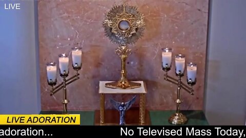 Live Holy Hour Time of Prayer.