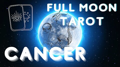 CANCER ♋️- The strength to hold back - FULL MOON 🌕 IN CAPRICORN TAROT #cancer #tarotary