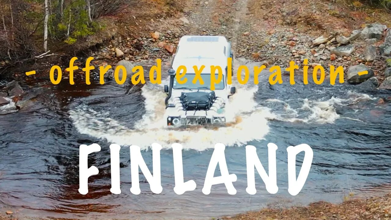 OFFROAD through FINLAND: Lapland, animal spotting and fishing (EP 13 - World Tour Expedition)