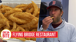 Barstool Onion Ring Review - Flying Bridge Restaurant (Falmouth, MA)