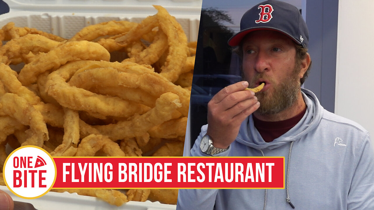 Barstool Onion Ring Review - Flying Bridge Restaurant (Falmouth, MA)