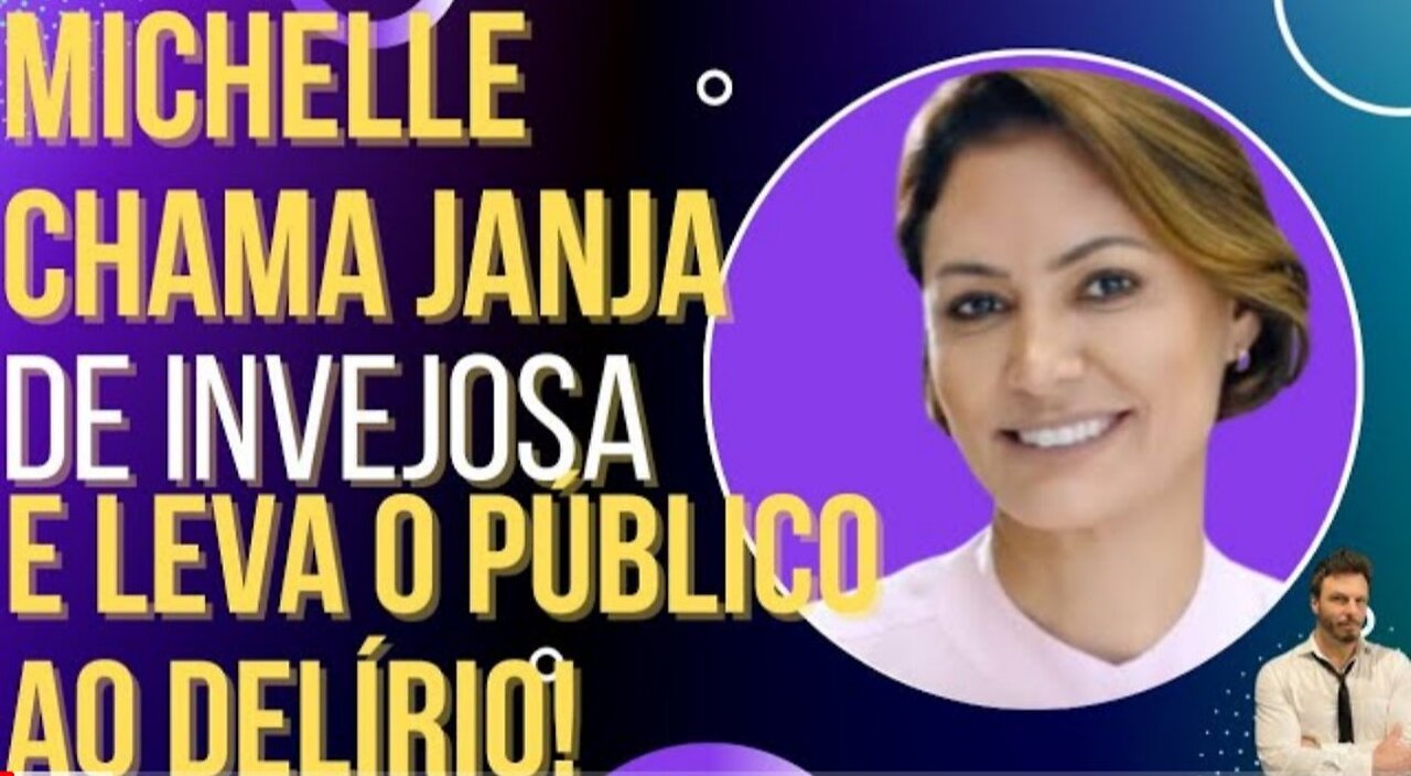 In Brazil, Michelle Bolsonaro calls Esbanja envious and the public goes crazy