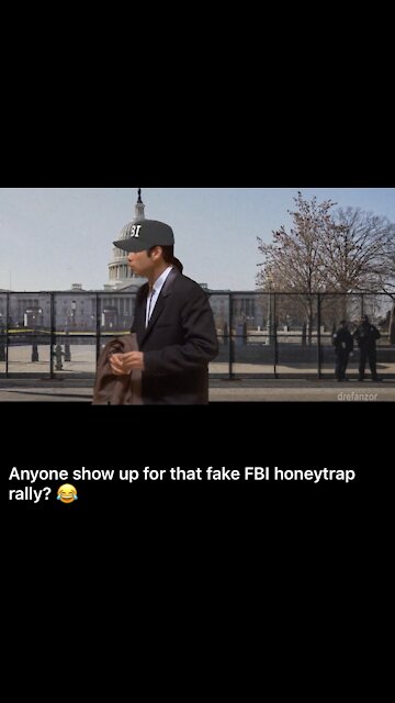 Any one show up to the FBI honey trap rally in DC?