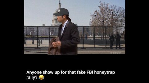 Any one show up to the FBI honey trap rally in DC?