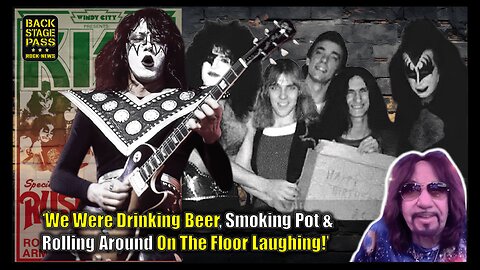 🚀 ACE FREHLEY's Tales of Excess! From Wild Nights Touring with RUSH to Crazy Japanese Groupies